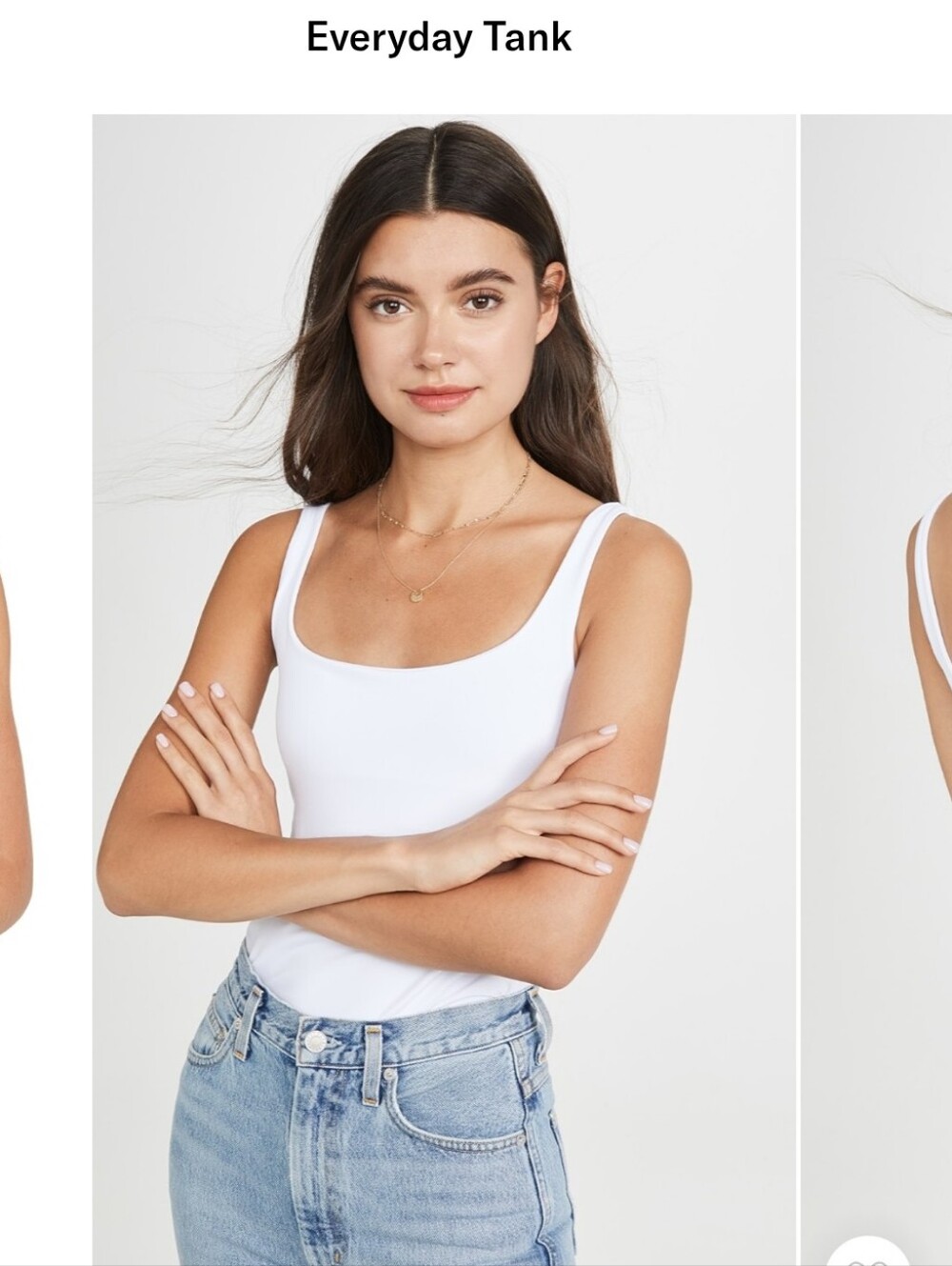 Susana Monaco Everyday Tank in White Size Xs